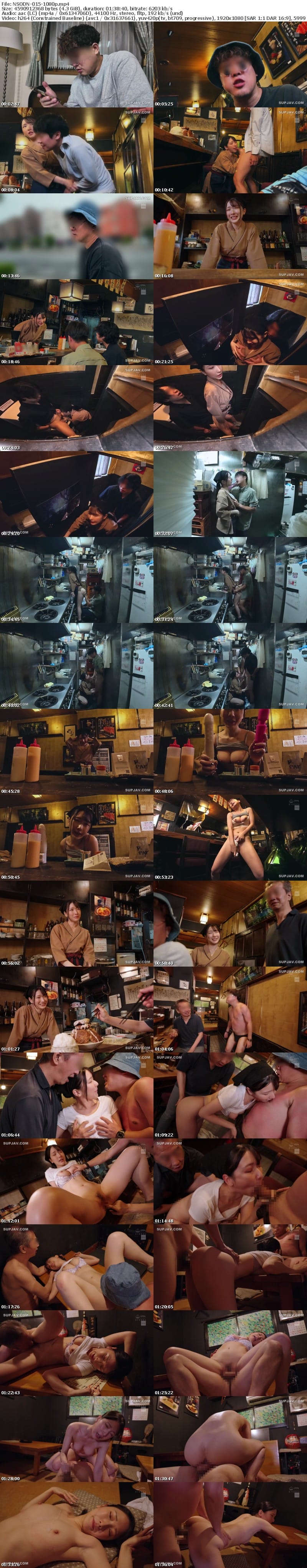 NSODN-015 ヒューマ○コメンタリー エロうまい店の美人店主のヌキありサービスに密着！