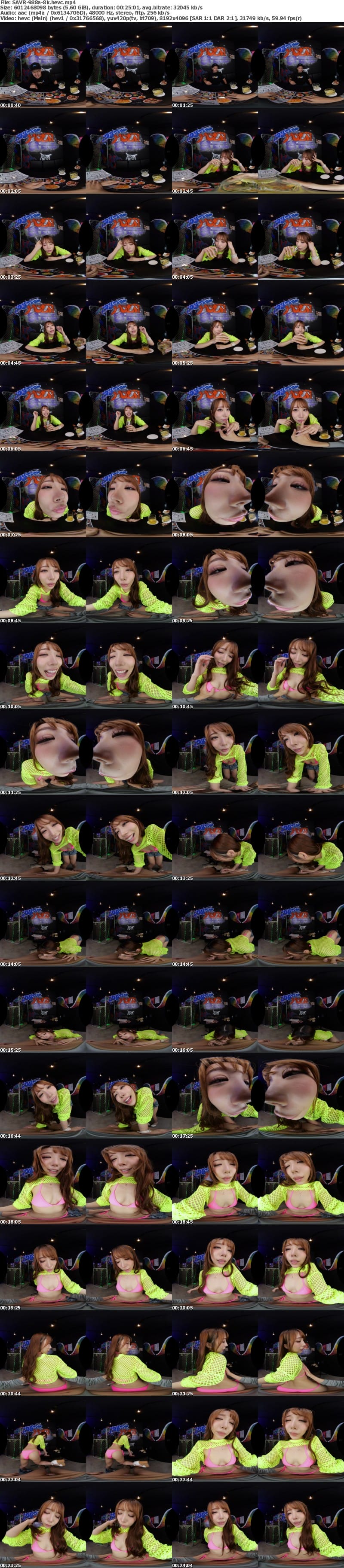 [VR] SAVR-988 【VR】逆ナンされ、ビジュ爆発のドスケベ性欲モンスターお姉さんに、ホテルで朝までべろちゅぱ種搾りされた話。 尾崎えりか