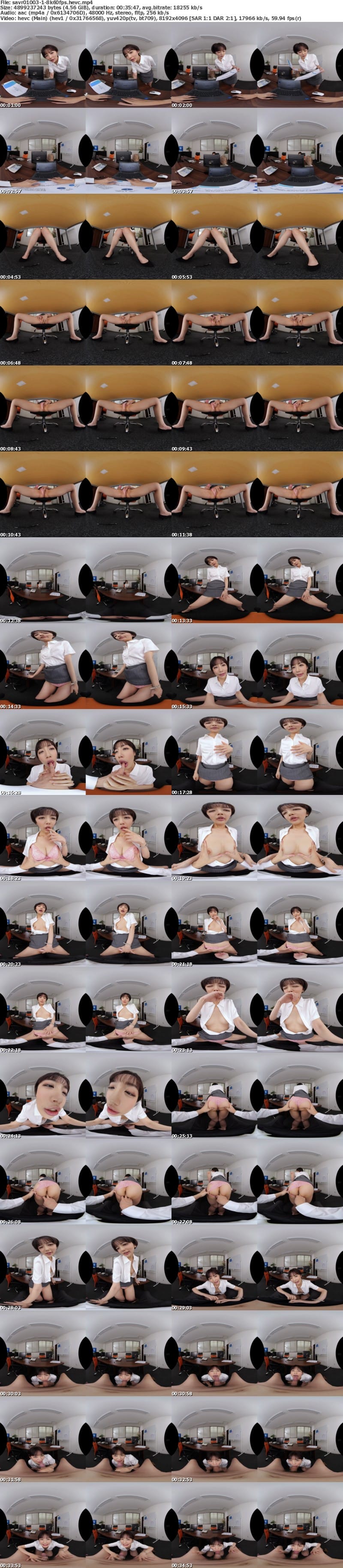 [VR] SAVR-1003 【VR】上司の上下のオクチに、すっぽり穴フィット。相性抜群すぎる女上司とボク。朝も夜も獣の習性ように咥えられ、業務も性欲も穴埋めに使われる絶倫ハラスメント