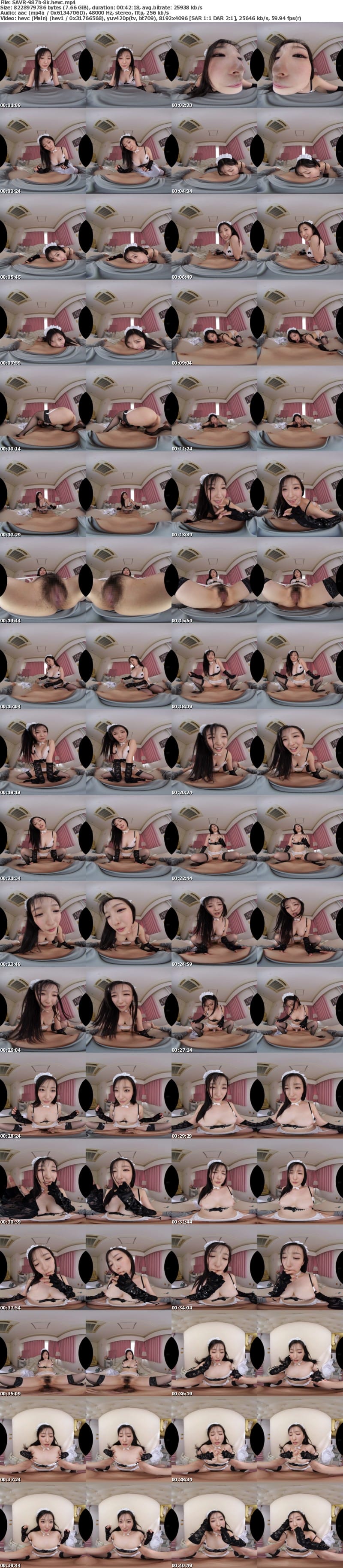 [VR] SAVR-987 【VR】早漏でモテない僕を上から目線で指導してくる毒舌巨乳メイドの見下し射精管理 月野かすみ