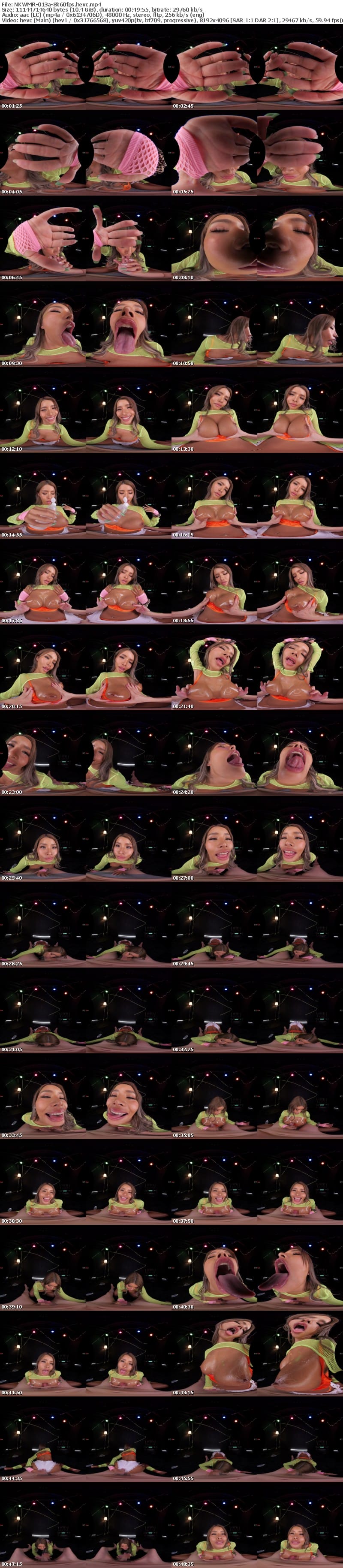 [VR] NKWMR-013 【VR】ベロリッチョ！！【8K超高詳細肉感特化】下品な舌使いの最強黒ギャルに全身がふやける程ペロッペロに舐められ何度も何度もザーメンを搾取され続けたボク… 黒咲華