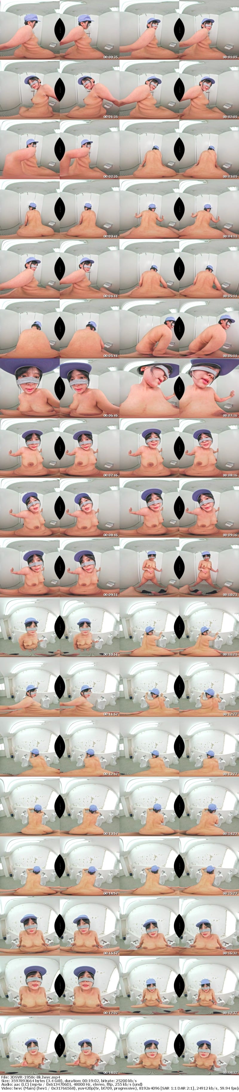 [VR] 3DSVR-1958 【VR】【8K】中野区本町××ビル トイレ清掃員Nさん 頼めば抜いてくれる底辺職だと見下していたらまさかの痴女化で逆レ×プ