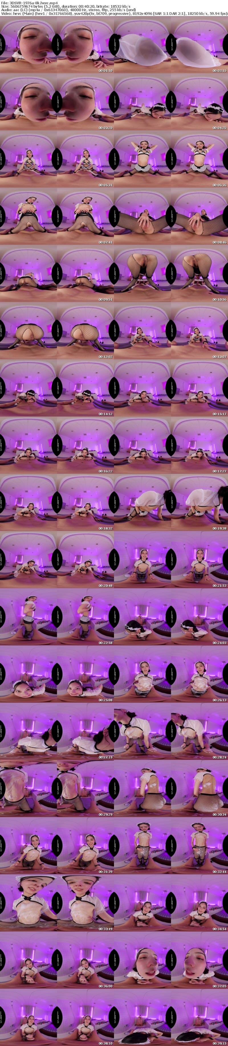 [VR] 3DSVR-1976 【VR】【8K】ハーフ美人でド痴女のマ○コ丸出し結合部穴あきコスプレ完全着衣中出しソープランド 西田カリナ