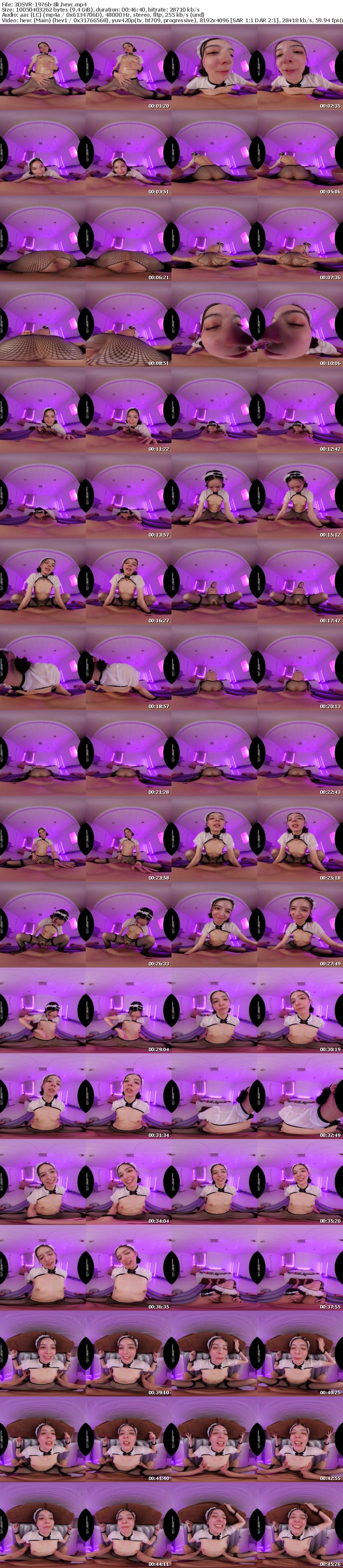 [VR] 3DSVR-1976 【VR】【8K】ハーフ美人でド痴女のマ○コ丸出し結合部穴あきコスプレ完全着衣中出しソープランド 西田カリナ