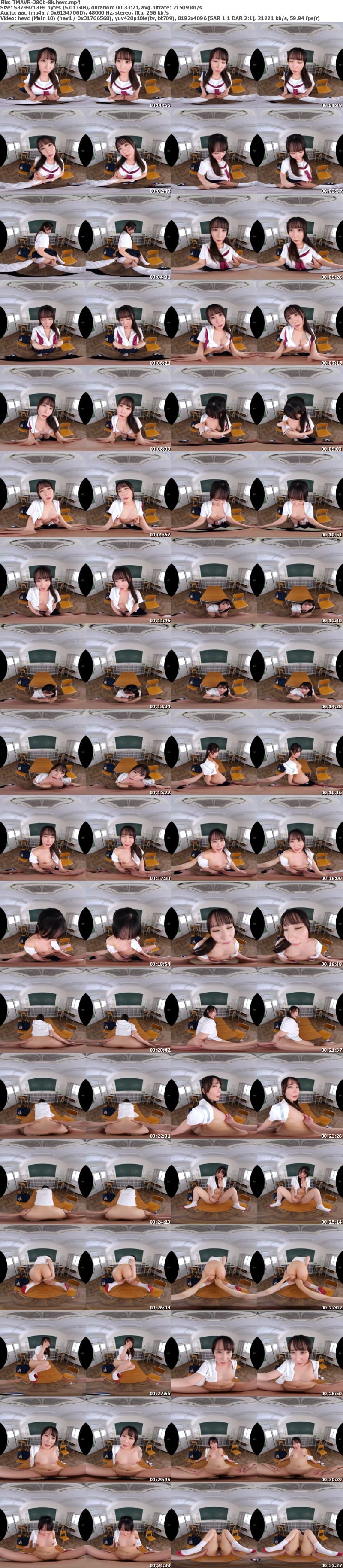 [VR] TMAVR-280 【VR】都会から田舎に転校した僕はクラスの女子からモテモテだった件