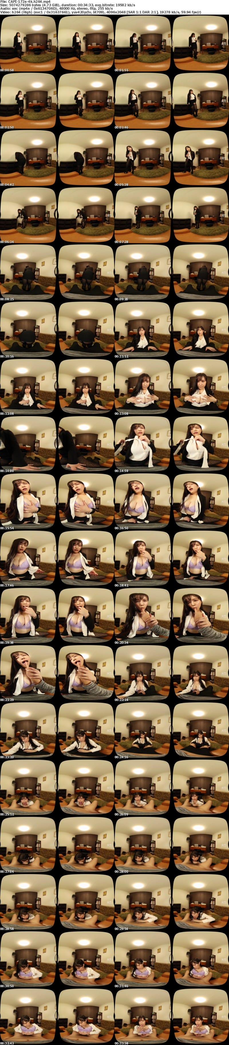 [VR] CAPI-172 【VR】最高乳VR～Hカップの超秀才真面目OLの裏の顔～ 岸和水