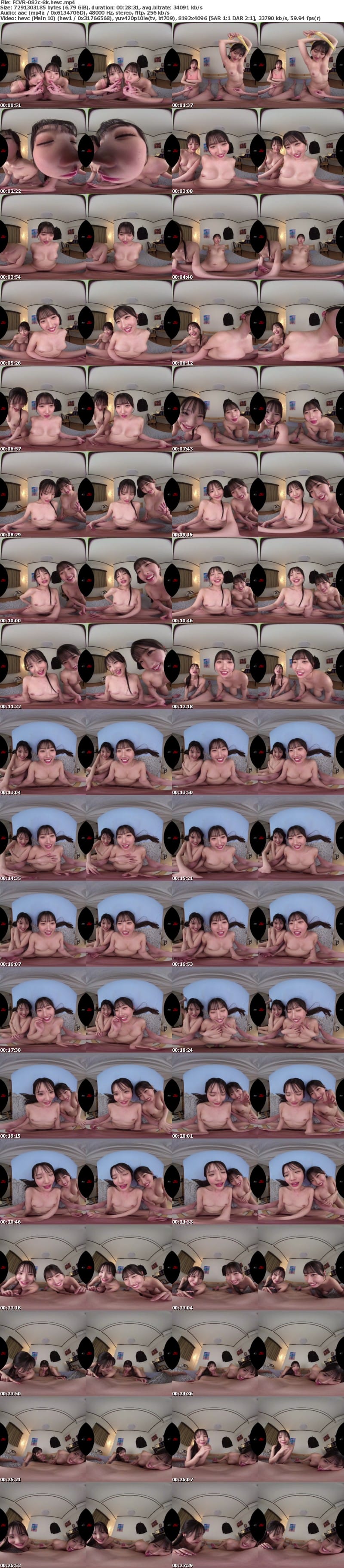 [VR] FCVR-082 【VR】超至近距離！笑顔が可愛いW顔面国宝の美少女義姉にいっぱい舐められる！！ 巴ひかり 佐藤愛瑠